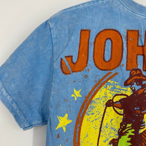 Officially Licensed Johnny Cash T-Shirt Blue Small Cotton NWOT - Picture 3 of 7